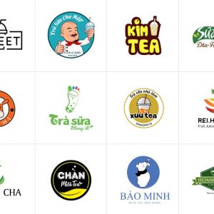 logo các thương hiệu trà sữa nổi tiếng
