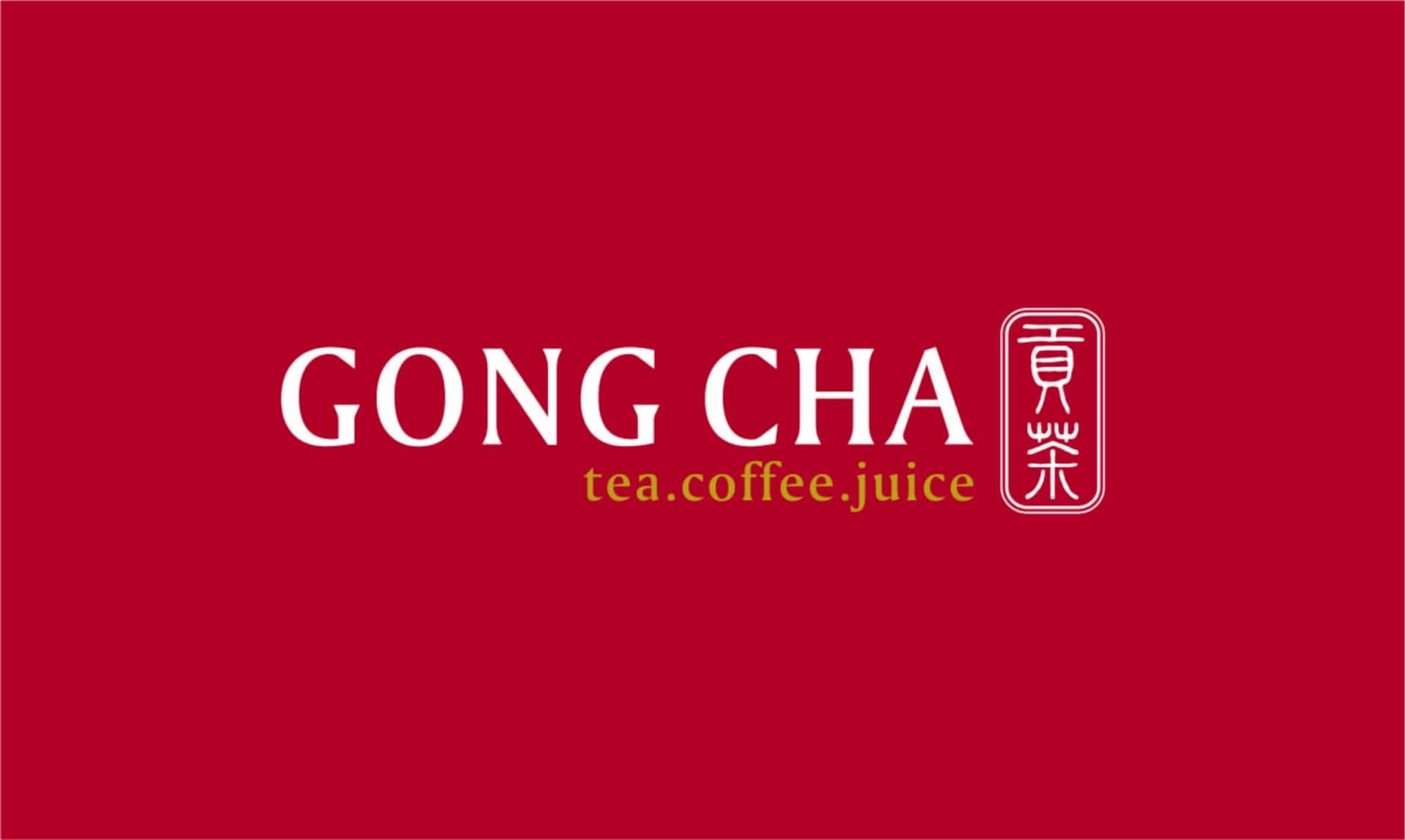 Logo thương hiệu trà sữa Gong cha
